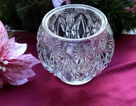 Avon Diamond Cut Heavy Glass Bowl Vintage, Decorative Centerpiece, Retro... - $20.00