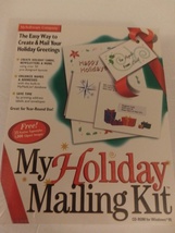 My Holiday Mailing Kit for Windows 95 to XP Brand New Factory Sealed CD-ROM - £11.98 GBP