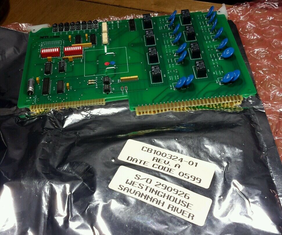 WESTRONICS CB100324-01 REV A ALARM CONTACT BOARD PCB NEW!!!! $299 - $159.87