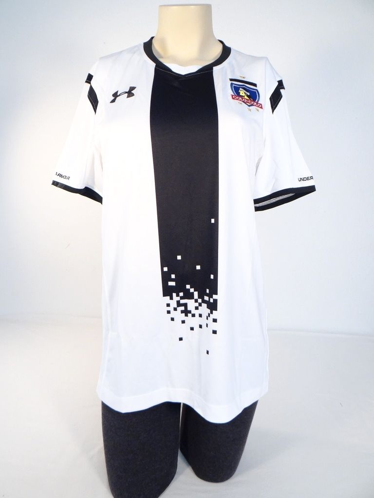 Under Armour Colo Colo Chilean Football Club White Short Sleeve Jersey Women's - $99.99