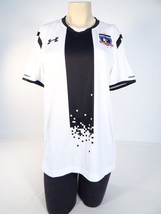 Under Armour Colo Colo Chilean Football Club White Short Sleeve Jersey Women&#39;s - £78.62 GBP