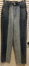 PacSun Eco Two-Tone &#39;90s Boyfriend Jeans Vertical Seam SIZE 26 NWT - $19.75
