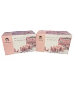 2 SETS Calista Tools Ion Hot Rollers 12 -1&quot; Short 1.25&quot; Medium Clips Sta... - $1,126.72 MXN
