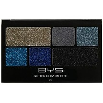 BYS Glitter Glitz Gel for Eyes and Face Eye 6 Shade Makeup Palette - Azu... - $7.45