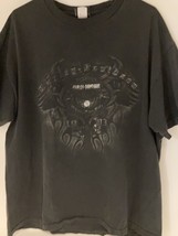 Harley Davidson Men’s XL Black T-Shirt “Independense College Station, TX” - $271.95 MXN