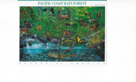 US Stamps/Postage/Sheets Sc #3378 Pacif Coast Rain Forest MNH F-VF OG FV $3.30 - £4.14 GBP