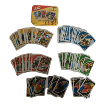 UNO Family Card Game Disney Theme Park Edition Disneyland Attractions Characters - $49.99