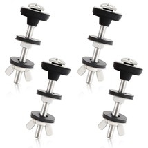 4Pcs Universal Toilet Tank To Bowl Bolts Kit, Heavy Duty Toilet Bolts, W... - $38.94