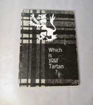 1950s Which is Your Tartan Scottish Clans Booklet reference Scotch House - £7.78 GBP