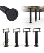 4Pcs Adjustable Height Bed Frame Support Leg, Extra Sturdy Steel Bed, 5&quot;... - €34,80 EUR
