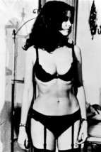 Phyllis Davis huge cleavage in black bra stockings &amp; panties The Choirbo... - £9.37 GBP