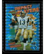 2001 TOPPS BOWMANS BEST IMPACT PLAYERS Holo Football Card IP14 KURT WARN... - $162.43 MXN