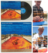 Flea &amp; Chad Smith signed Red Hot Chili Peppers Californication album Vin... - £503.94 GBP