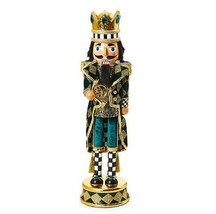  Mackenzie-Childs Emerald Luxe Nutcracker - $350.00