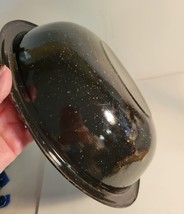 Graniteware Enamel Black w White Specks 12.5" Bowl/Pan image 3