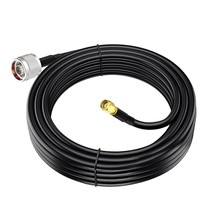 N Male To Rp-Sma Male Cable Ksr240 Low Loss Extension Cable 10Ft For Out... - $23.99