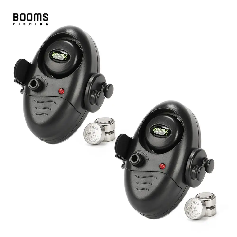 Booms Fishing E02 Bite Alarm Bell Portable Wireless Adjustable Sound Light Indic - £31.27 GBP