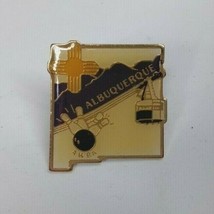 Vintage AWBA  Albuquerque, New Mexico Bowling Lapel Hat Pin - £3.28 GBP