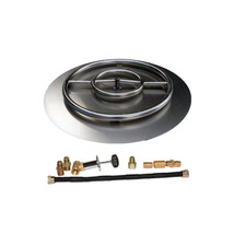 30 in. Stainless Steel Pan Ring Pro-Kit Liquid Propane - $12,580.81 MXN