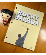 Rocky Balboa Script- 110 Pages Long- Full Script Reprint- Rocky Balboa M... - $476.38 MXN