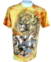 The Mountain T Shirt Unisex Antonia Neshev African Animal Kingdom 21&quot; Pit To Pit - £19.25 GBP