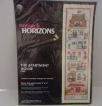 Monarch Horizons Counted Cross Stitch Kit   CS 60 The Apartment House - £8.47 GBP