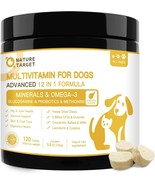 Dog Multivitamins for Overall Health w/ Minerals for Immune Support 120ct - £19.38 GBP