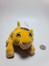 Disney Lion King Baby Simba Mini Bean Bag Plush Stuffed Toy Tags 6&quot; w/ T... - $28.03