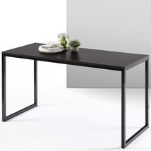 Deep Espresso, Zinus Jennifer 55-Inch Black Frame Desk With Computer Wor... - $121.92