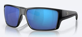 Costa Del Mar Reefton PRO  Sunglasses Matte Black/Blue Polarized 580G 63 mm - $168.99