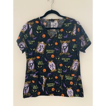 Disney The Nightmare Before Christmas Jack Skellington Scrub Top Size Small - £9.43 GBP