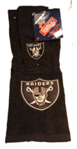 Raiders Embroidered Bath Set W/ Towel and Wash Cloth by First Row - $523.83 MXN