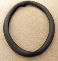 New--Carbon Fiber Steering Wheel Cover Black Fits Most Cars--FREE SHIPPING! - £11.03 GBP