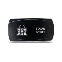CH4x4 Rocker Switch Solar Power Symbol - Horizontal - Amber LED - £13.29 GBP