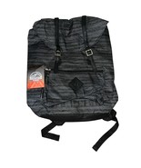 Mountain Edge Black New Backpack W Adjustable Straps &amp; Drawstring Front - €25,47 EUR