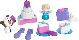 Little People Toddler Toys Disney Frozen Elsa &amp; Olaf’S Party 12-Piece 18+ Months - £21.93 GBP