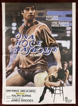 Original Movie Poster Perfect John Travolta James Bridges 1985 - £20.32 GBP