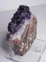 Amethyst Druze Crystal Cluster Slice - £58.15 GBP