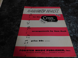 Naughty Waltz for the Conn Organ by Sam Keck - £1.42 GBP