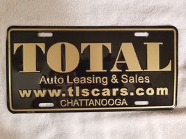 Total Auto Leasing &amp; Sales Chattanooga (Defunct) Dealership Plate - $5.00