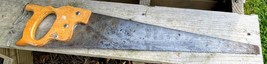 Vintage USA unbranded hand saw - £31.20 GBP