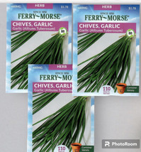 3 pack Basil Dark Opal Herb Seeds NON-GMO - Ferry Morse  12/23 - $8.42