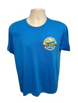 George Wodicka Hook Mountain 1/2 Marathon 5k &amp; Walk Adult Medium Blue TShirt - £11.87 GBP