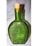 Green Wheaton Horse Shoe Bitters Bottle w/Cork Stopper-8 inches tall - $16.50