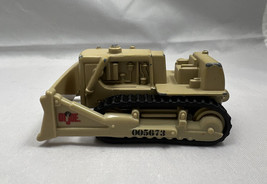 GI Joe Diecast Bulldozer 005673 Desert Sand Color #2048 - $4.88