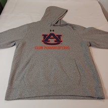 Under Armour Auburn Tigers Hoodie Men Large Gray Pullover Sweatshirt Size Large image 8