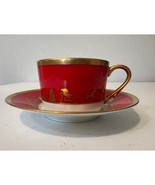 Christian Dior Coffee Joyeux Noel cup / dish.  fine china - £59.99 GBP