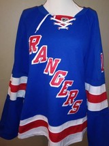 New York NY Rangers Marian Gaborik Reebok Jersey With Fight Strap Sz 50  - £197.38 GBP