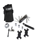 XLC Roll-Up Bicycle Multi-Tool Kit Bk/Sil - $41.09 CAD