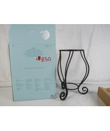 PartyLite Slim Hurricane Stand P8903 Candle Holder 3.5&quot; Opening 7.5&quot; Tal... - $7.70